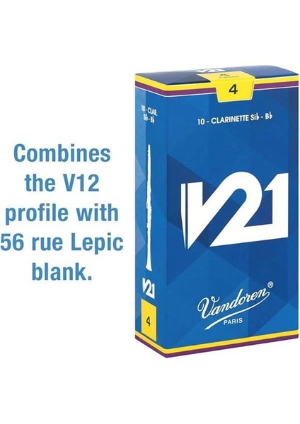 CR804 V21 B Klarnet Yapraklar - 10 Birim fiyatları