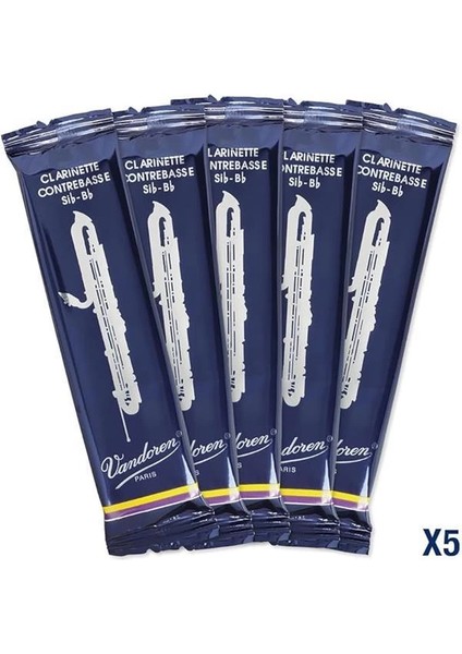 CR153 Geleneksel Kontrabass-Klarinette Yaprak, 5 Adet fırsatları