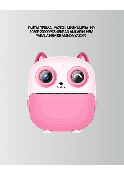 Anında Yazdıran Kamera – Çocuklara Uygun, Hafif ve Renkli fiyatları