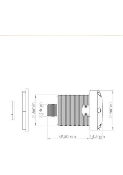 Ayrıntıshop Jakuzi Hava Buton Düğmesi Krom modelleri