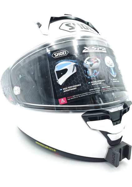 Shoei x Spr Pro / X15 Kask Uyumlu Aksiyon Kamera Çene Bağlantı Aparatı Seti Chin Mount