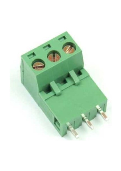 KF2EDGV-5.08-3P 180 Derece Geçmeli Dik Klemens 5 Adet fiyatları