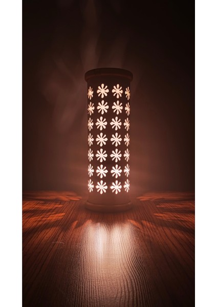 Dekoratif Masa Lambası Pvc Yuvarlak 360 Derece Aydınlatma