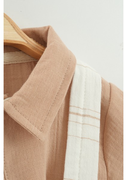 Erkek Bebek Gömlek, Tişört ve Askılı Şort 3’lü Takım (9-12-18-24 Ay) modelleri