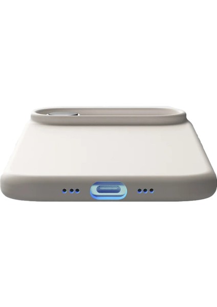 Caseworld Apple iPhone 17 Air ile Uyumlu Kapak Içi Kadife Lüx Lansman Silikon Kılıf - Pembe