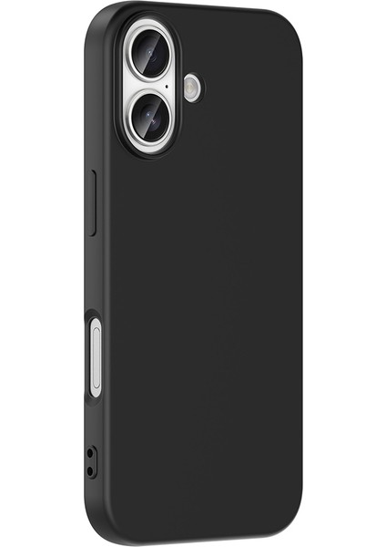 Apple iPhone 17 ile Uyumlu Kapak Içi Kadife Lüx Lansman Silikon Kılıf - Siyah fiyatları