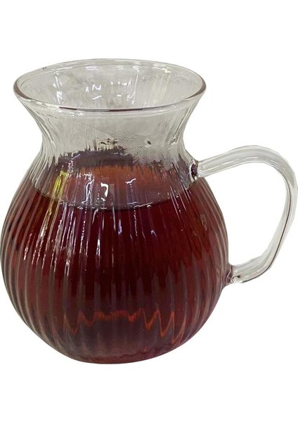 Borosilikat Cam Çay Bardağı – Isıya Dayanıklı Şeffaf Tasarım