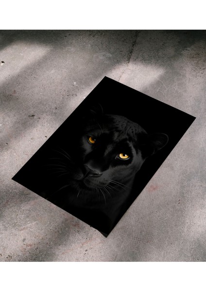 Çerçevesiz Poster Kara Panter Dijital Baskı Poster Kara Panter,hayvantemalı Poster indirimleri