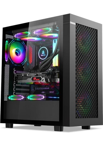 Segotep Endura Amd Ryzen 5 8400F 16 GB Ddr5 Msı Geforce Rtx 5070 12 GB 1 Tb SSD Oyuncu Kasası W11