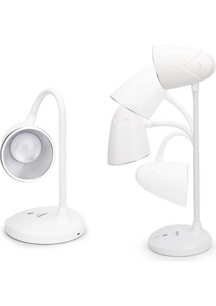 WD-6046 Şarjlı Dimmerli LED Ayarlanabilir Masa Lambası modelleri
