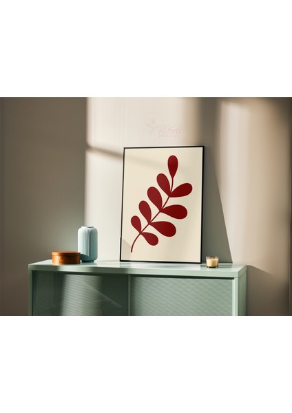 Çerçevesiz Poster Bitki Temalı Dijital Baskı Poster,ev, Ofis, Salon Dekorasyon