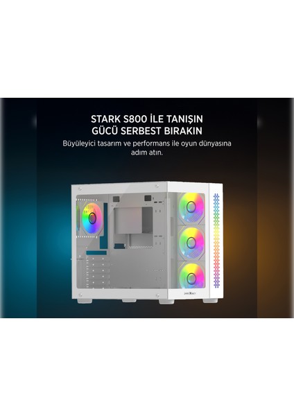 Stark S800 Amd Ryzen 7 5700 16 GB Ddr4 Gaınward RTX5060 8 GB 1 Tb SSD Oyuncu Kasası fiyatları