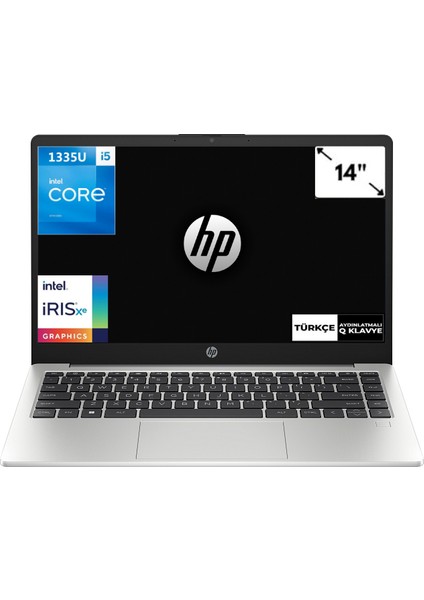 240 G10 I5-1335U Iris Xe Graphics Windows 11 Pro 14" Taşınabilir Bilgisayar 968L6ETCB