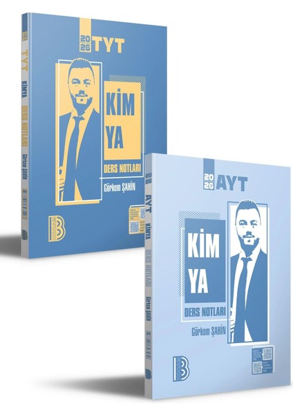 2026 Benim Hocam Tyt ve Ayt Kimya Ders Notları Seti Benim Hocam Y