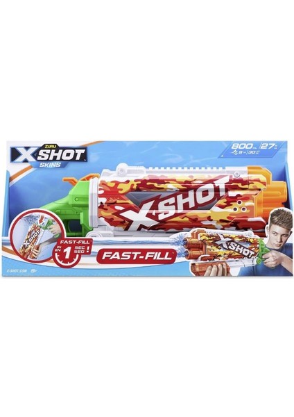 X-Shot Su Tabancası - Hızlı Doldurma Fonksiyonlu - Turuncu (Lisinya) indirimleri