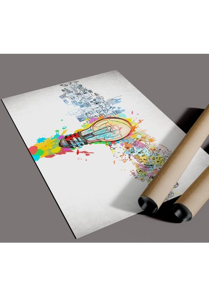 Çerçevesiz Poster Idea, Dijital Baskı Poster Idea, Ofis, Ev Dekorasyon