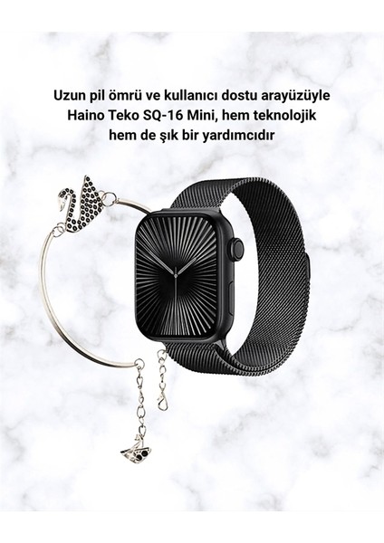 Mini Series 10 Akıllı Saat | 3 Kordon + Bileklik Hediyeli, Tüm Telefonlarla Uyumlu fırsatları