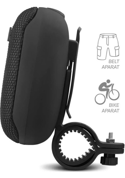 Bisiklet Motorsiklet Gidon Kemer Aparatlı Hafıza Kartı USB Girişli Bluetooth Hoparlör - Lisinya indirimleri