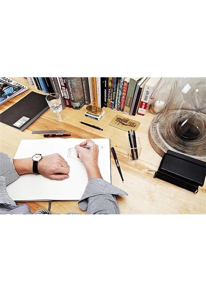 Tikky Graphic Keçe Uçlu Teknik Çizim Kalemi, 0,1 Mm, Siyah Mürekkep, Kahverengi fiyatları