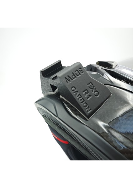 Scorpıon Exo R1 Evo Carbon 1/2 Kask Uyumlu Aksiyon Kamera Çene Bağlantı Aparatı Seti Chin Mount fırsatları