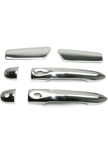 Renault Clio 4 Hb Uyumlu Kapı Kolu Sensörlü 4 Parça 2012-2019 Paslanmaz Krom