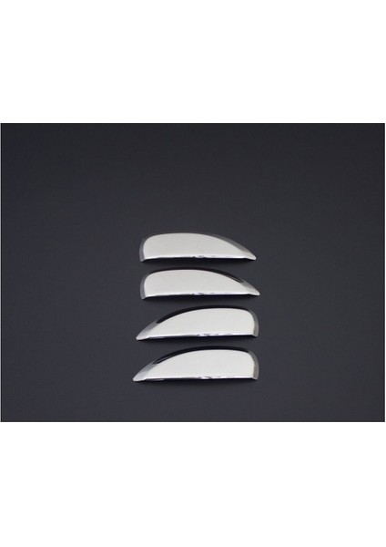 Renault Symbol Sedan Uyumlu Kapı Kolu 4 Parça 2013 Üzeri Paslanmaz Krom