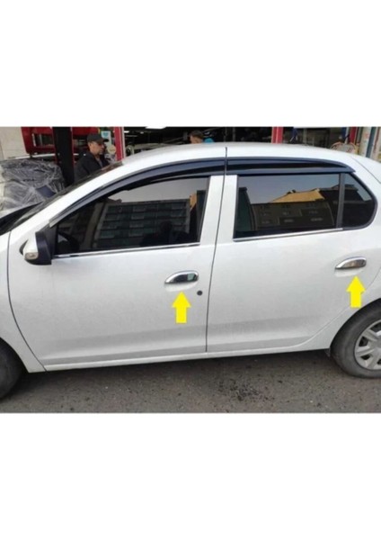 Renault Symbol Sedan Uyumlu Kapı Kolu 4 Parça 2013 Üzeri Paslanmaz Krom fiyatları