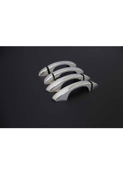 Skoda Octavia A7 Uyumlu Kapı Kolu 4 Parça 2013 Üzeri Paslanmaz Krom