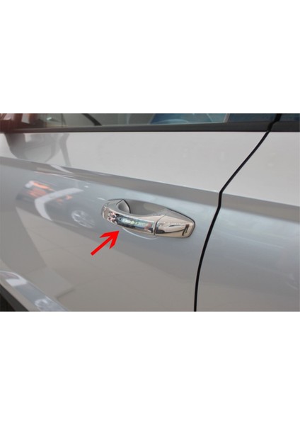 Skoda Octavia A7 Uyumlu Kapı Kolu 4 Parça 2013 Üzeri Paslanmaz Krom fiyatları