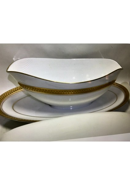 Japon Noritake Goldridge Porselen Kahvaltılık Seti