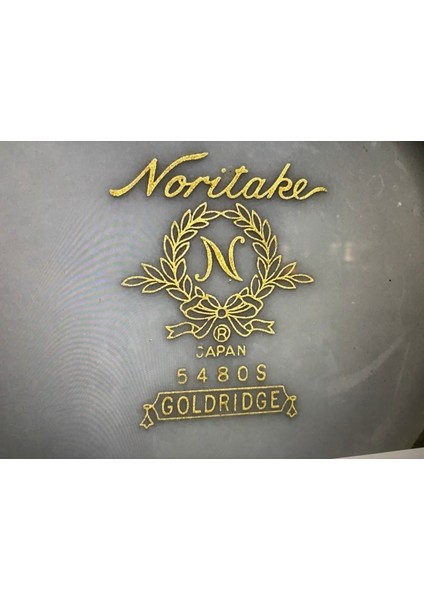 Japon Noritake Goldridge Porselen Kahvaltılık Seti