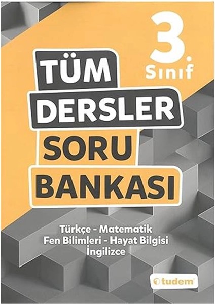 Tudem 3. Sınıf Tüm Dersler Soru Bankası-Yeni fiyatları