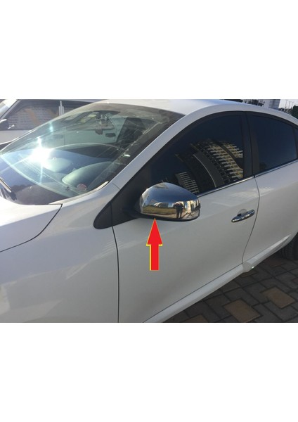 Renault Fluence Uyumlu Ayna Kapağı 2 Parça 2010 Üzeri Paslanmaz Krom fiyatları