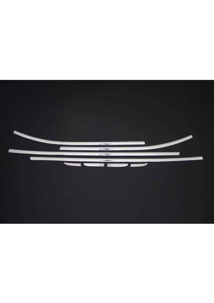 Renault Clio 4 Hb Uyumlu Cam Çıtası 8 Parça 2012-2019 Paslanmaz Krom