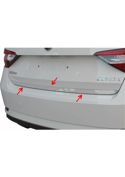 Skoda Superb-3 B7 Uyumlu Bagaj Alt Çıta 2015 Üzeri Paslanmaz Krom fiyatları