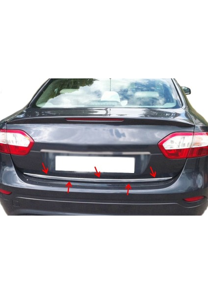 Renault Fluence Uyumlu Bagaj Alt Çıtası 2010 Üzeri Paslanmaz Krom fiyatları