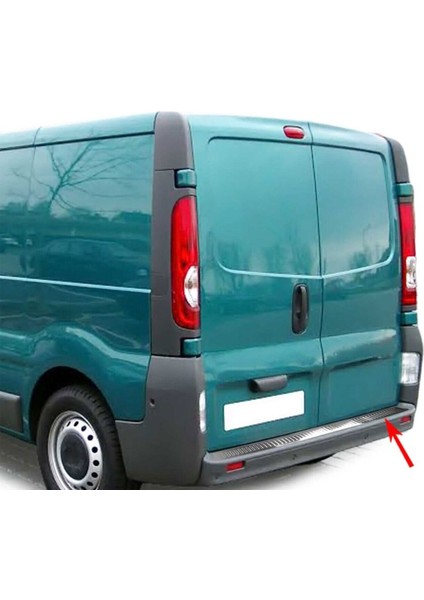 Renault Trafic Uyumlu Arka Tampon Eşiği 2010-2014 Paslanmaz Krom fiyatları