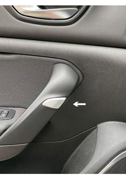 Renault Megane 4 Sedan/hb Uyumlu Ön Kapı Iç Tutamak 2 Parça 2016-2020 Paslanmaz Krom fiyatları