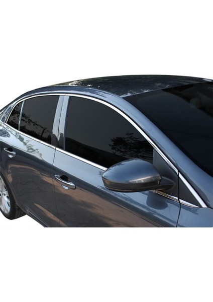 Renault Megane 4 Sedan Uyumlu Cam Çerçevesi 12 Parça 2016-2020 Paslanmaz Krom fiyatları