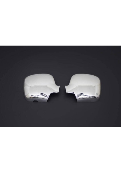 Renault Kangoo 2 Uyumlu Ayna Kapağı 2 Parça 2013 Üzeri Abs Krom