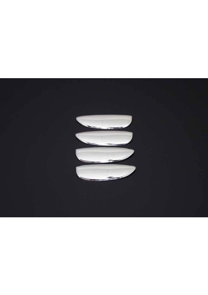 Renault Clio Symbol 1 Sedan Uyumlu Kapı Kolu 4 Parça 1999-2008 Paslanmaz Krom