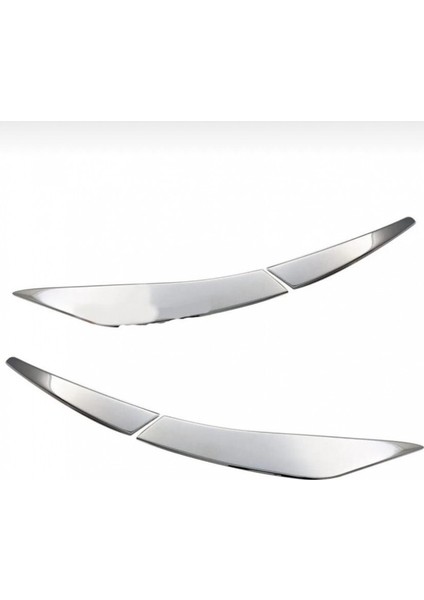 Renault Clio 5 Hb Uyumlu Stop Üst Çıtası 4 Parça 2019 ve Üzeri Paslanmaz Krom