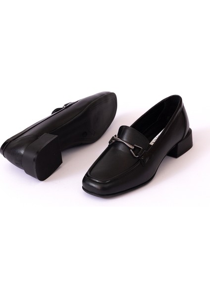 Hakiki Deri Loafer Kadın Ayakkabısı 25KWSCL7201 fırsatları
