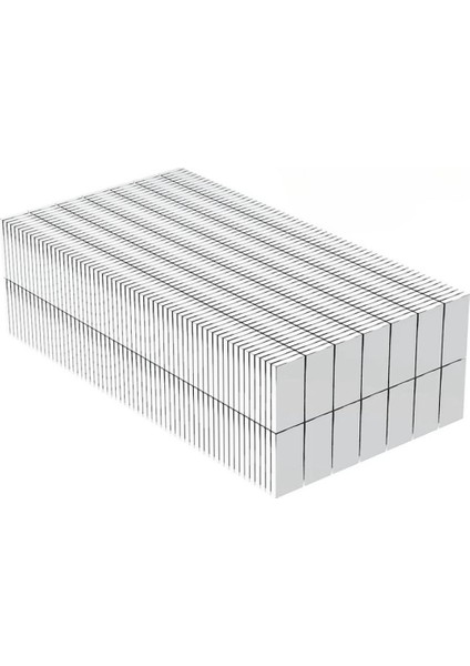 20 Adet 15X10X1.5 mm Köşeli Neodyum Mıknatıs N35 Magnet Dayanıklı Nikel Kaplama ( Lisinya )