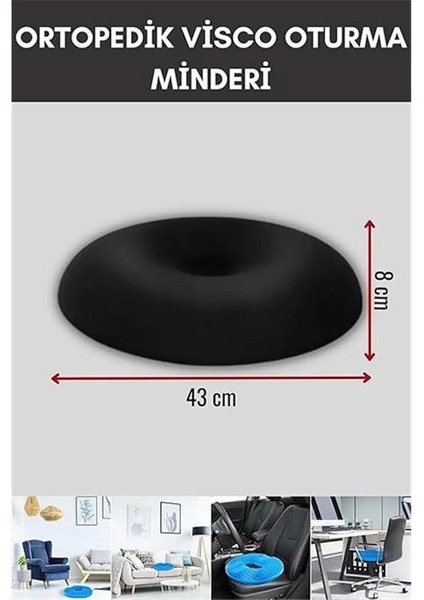 Ortopedik Oturma Minderi Oturma Simidi Basur Hemoroid Simidi Simit Yastık Simit Minder