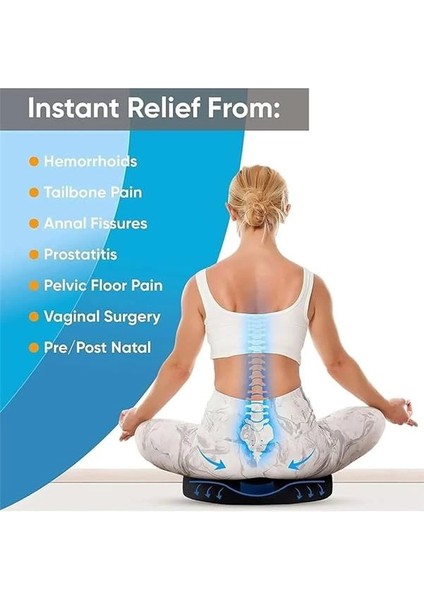 Ortopedik Oturma Minderi Oturma Simidi Basur Hemoroid Simidi Simit Yastık Simit Minder