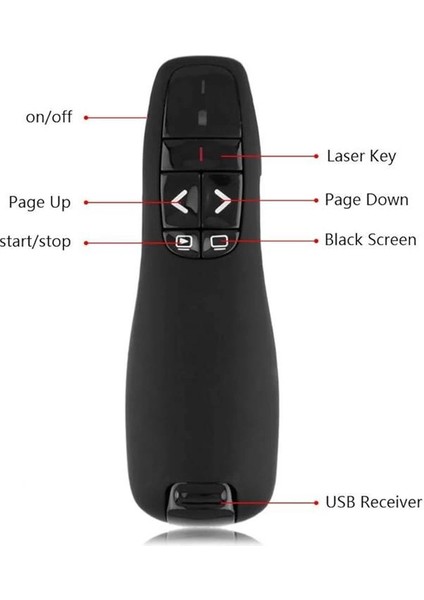 Sunum Kumandası Wireless Presenter Laser Pointer indirimleri
