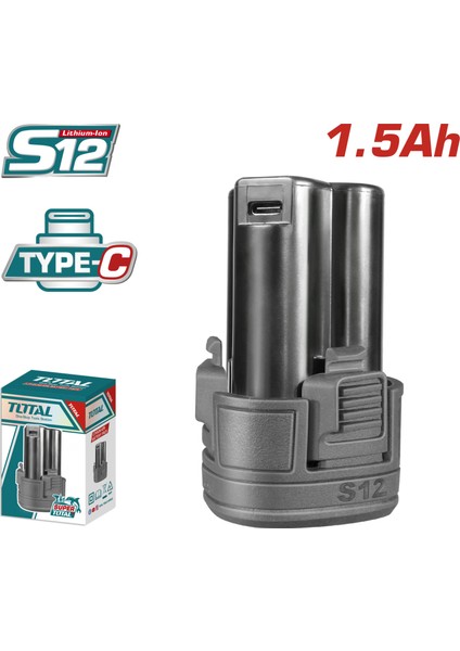 Lı-Ion 12V Type-C Batarya