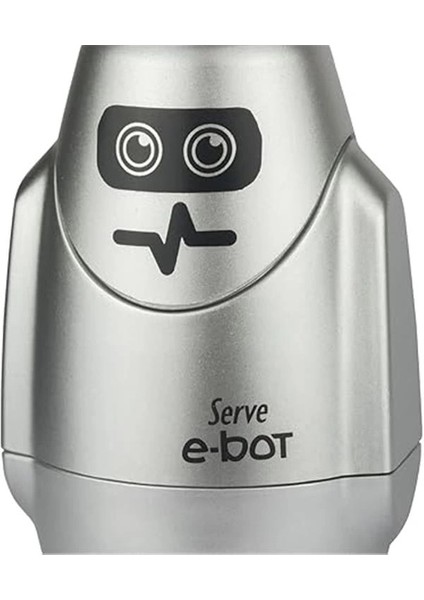 E-Bot Sılgılı Kalemtıras Metalık Grı 4lu Set
