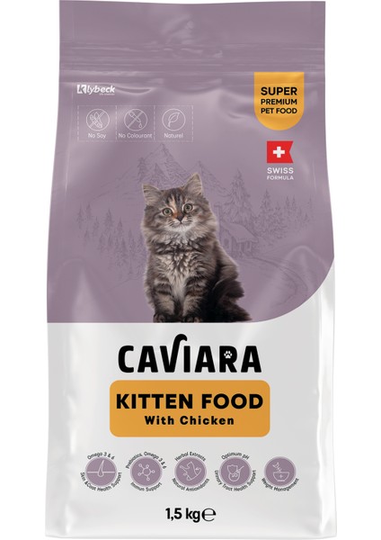 Tavuklu Yavru Kedi Maması 1,5 kg